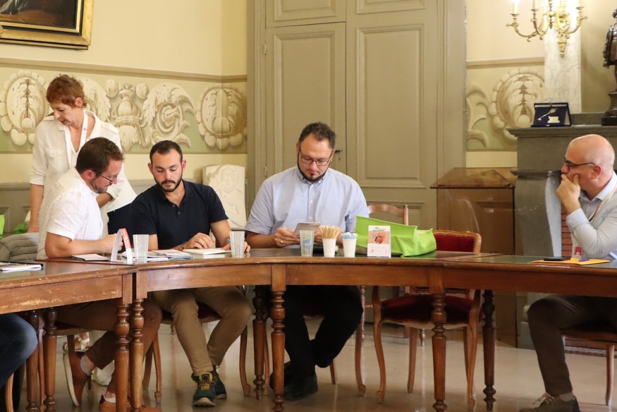 Le jury régional des « Villes et villages fleuris » en  visite à Castelsarrasin
