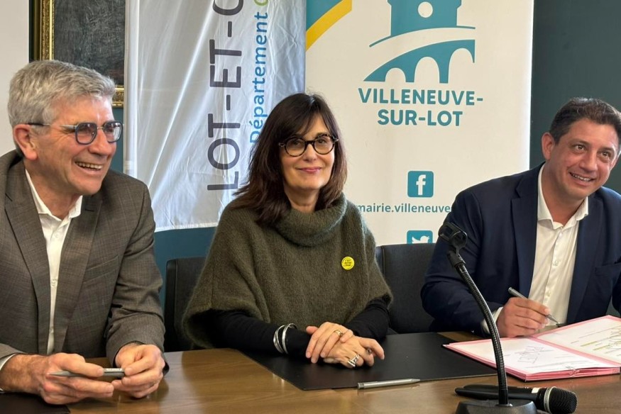 Lot et Garonne : Signature de la convention tripartite Tour de France
