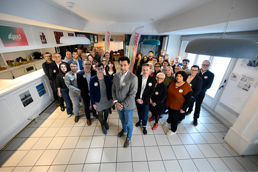 Agen :  Elections Municipales Laurent Bruneau dévoile sa liste